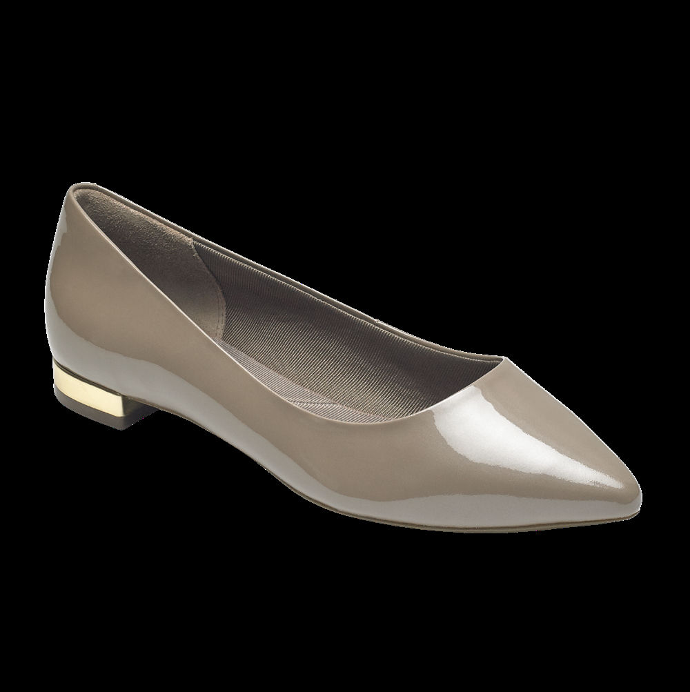 Rockport Balettskor Dam Grå - Total Motion Adelyn - GSNVF6859